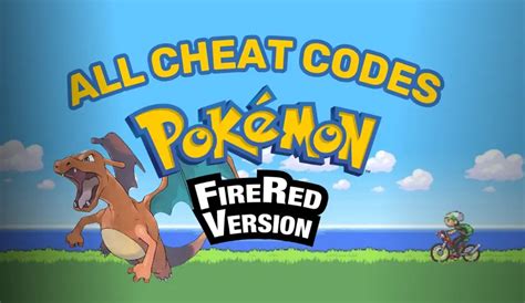 cheats pokemon red version